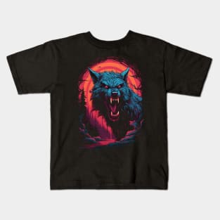 Werewolf Moon Kids T-Shirt